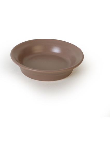 Mat Toprak Taupe Bloom Çerezlik / Sosluk 12 cm 6 Adet 977