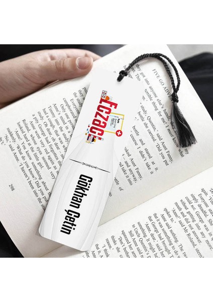 Isme Özel Eczacı Kitap Ayracı