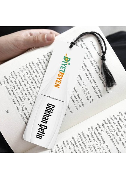 Isme Özel Diyetisyen Kitap Ayracı