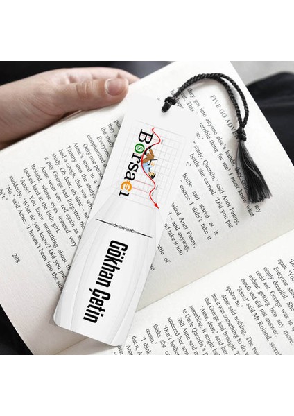 Isme Özel Borsacı Kitap Ayracı