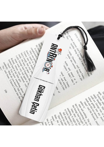 Isme Özel Antrenör Kitap Ayracı