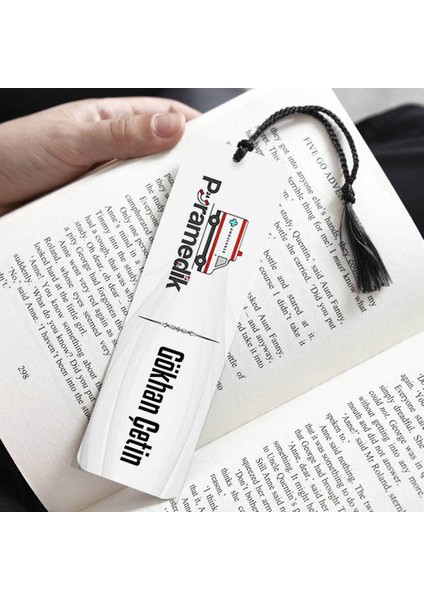 Isme Özel Paramedik Kitap Ayracı