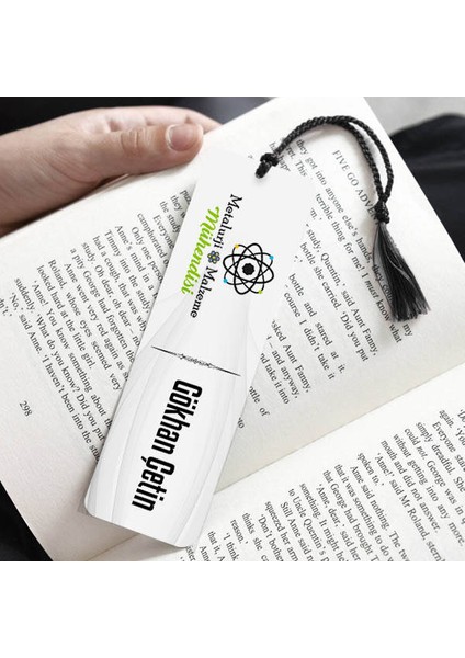 Isme Özel Metalurji Mühendisi Kitap Ayracı