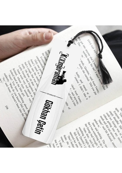 Isme Özel Kameraman Kitap Ayracı