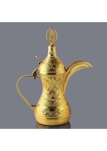 Ahsen Metal Döküm Altın Renk Dekoratif Kahve Demliği fiyatları