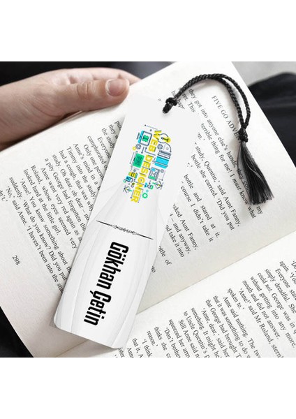 Isme Özel Web Designer Kitap Ayracı