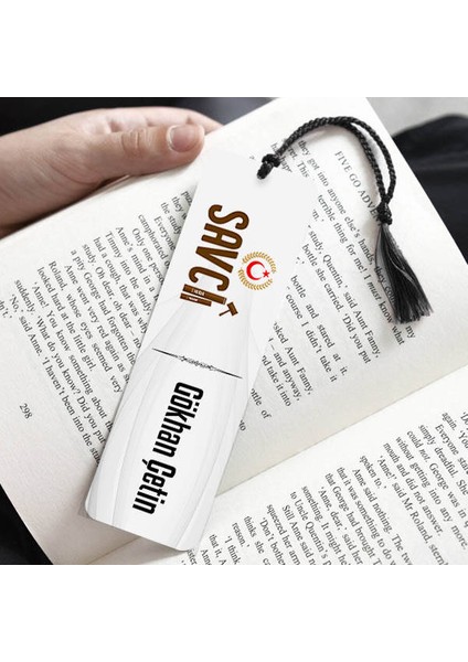 Savcı Tasarımlı Kitap Ayracı