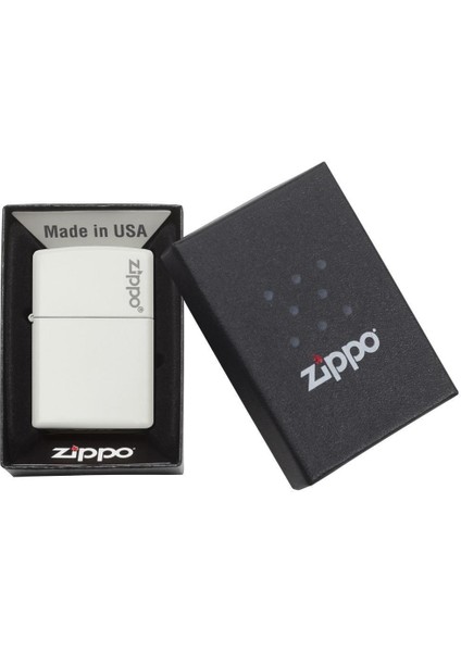 Çakmak 214ZL Zıppo Logo White Matte indirimleri