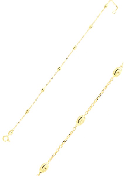 Toplu Dorika Model Gold Kaplama 925 Ayar Gümüş Bileklik 201022970 fiyatları