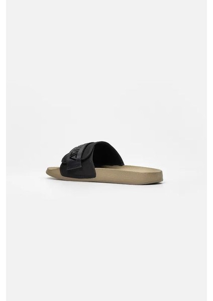 5508 Unisex Bantlı Siyah Terlik