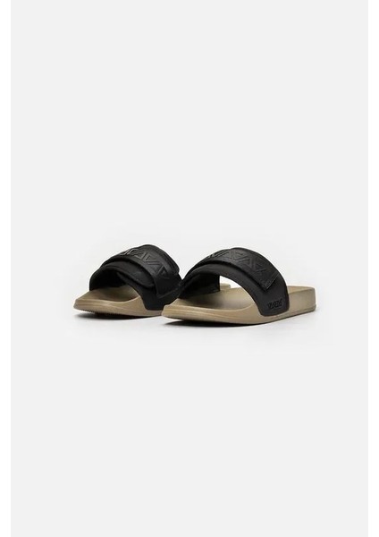 5508 Unisex Bantlı Siyah Terlik