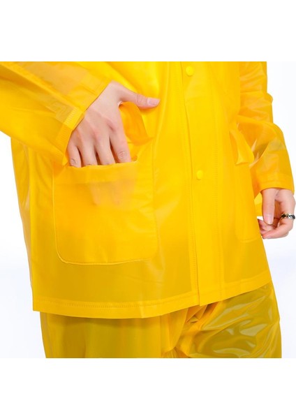 Rc02 Raincoat Pvc Yağmurluk Alt Üst Takım 0.15Mm