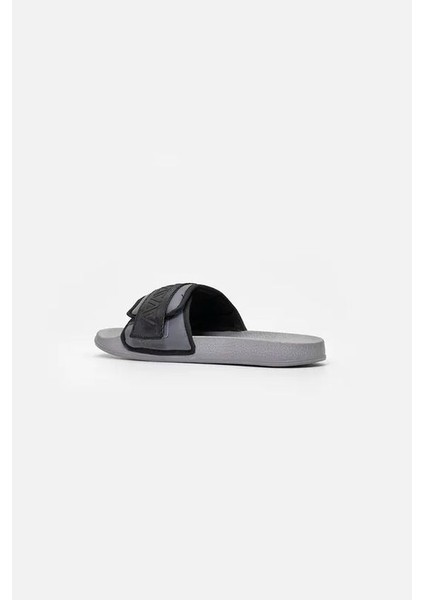 5508 Unisex Bantlı Gri Terlik