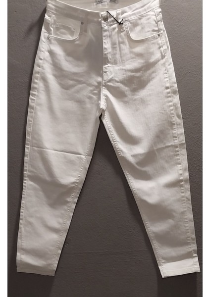 Kadın Yüksek Bel Mom Jeans Pantolon modelleri