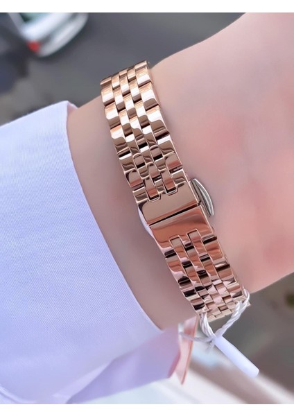 dikdörtgen Vintage Kadın Metal Kordon Kol Saati modelleri