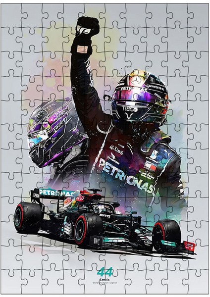 Ahşap Mdf Puzzle Yapboz Formula 1 120 Parça 25*35 cm