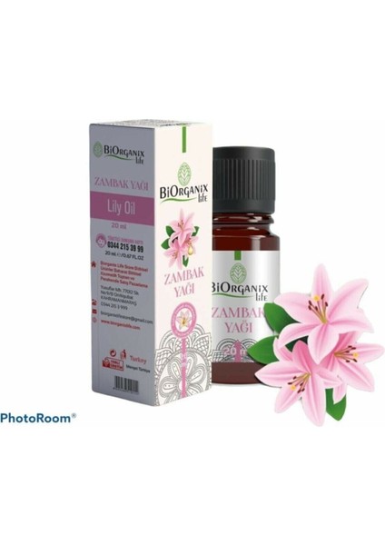 6 Adet Zambak Yağı 20 ml Bıo