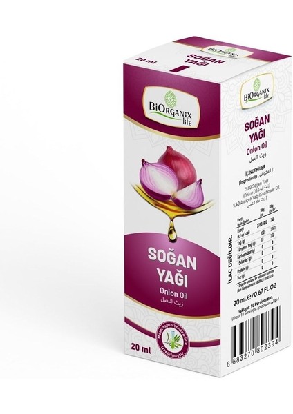 Soğan Yağı 20 ml