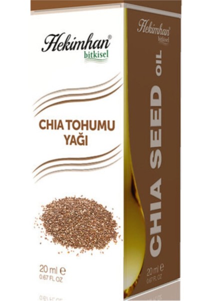 Chia Tohumu Yağı 20 ml