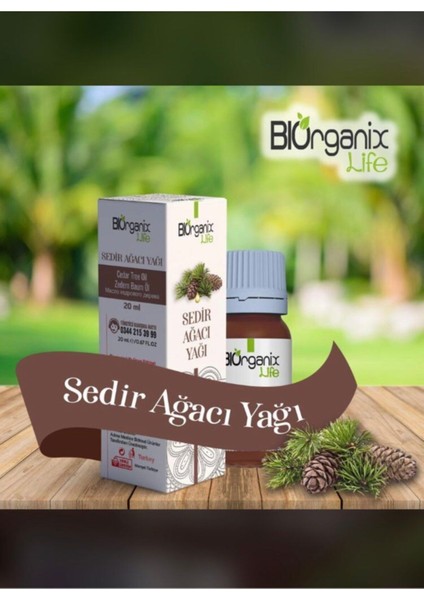 6 Adet Sedir Ağacı Yağı 20 ml Bıo