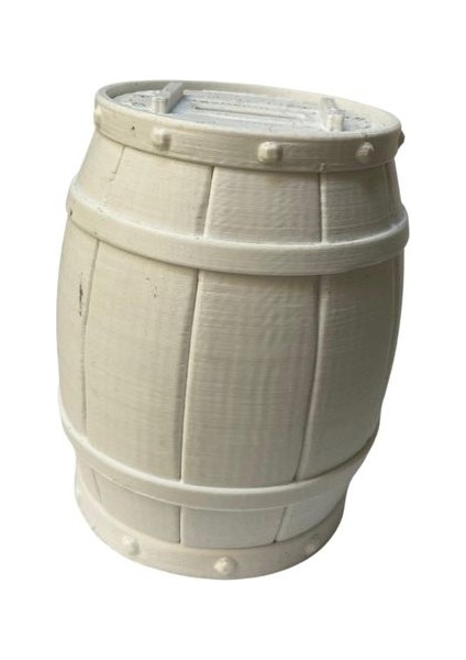 Beyaz Para Fıçısı - Şık ve Modern Hediyelik Kumbara modelleri