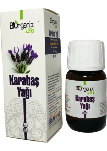 Biorganix Life Karabaş Yağı 20 ml Bıo