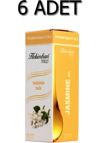 Yasemin Yağı 20 ml 6 Adet