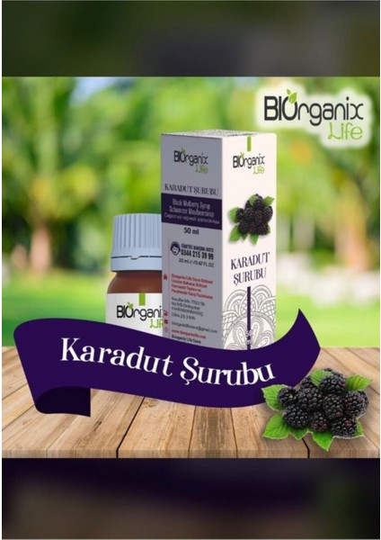 Karadut Şurubu 50 ml Bıo