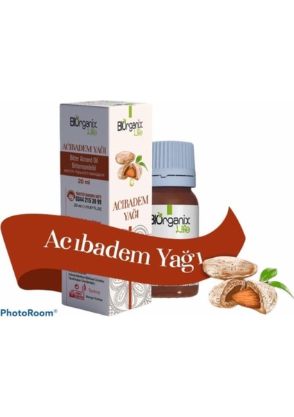 Biorganix Life Acıbadem Yağı 20 ml