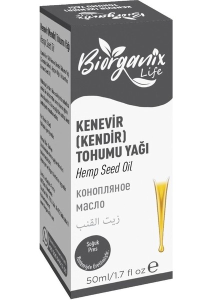 Kenevir Tohumu Yağı 50 ml