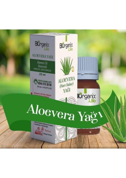 Aleovera Yağı 20 ml
