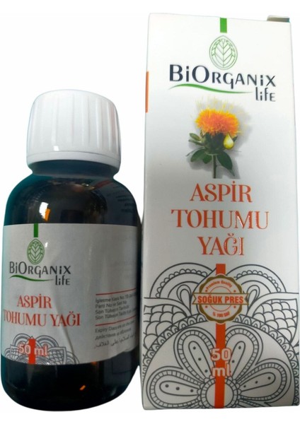 Aspir Tohumu Yağı 50 ml Bıo