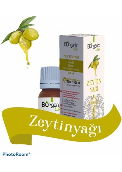 Biorganix Life Zeytinyağı 50 ml