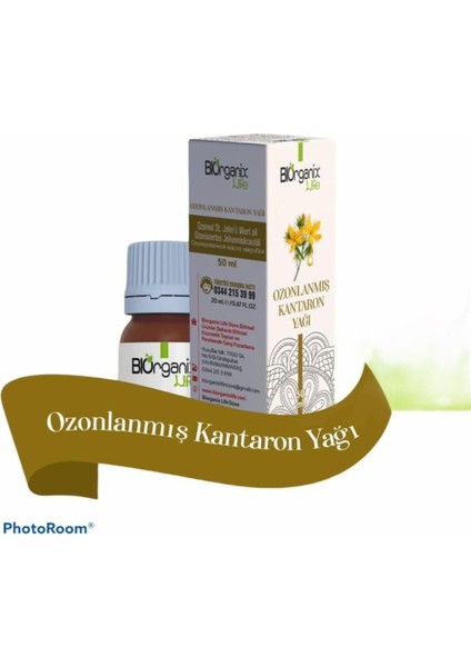 Biorganix Life Ozonlanmış Kantaron Yağı 50 ml