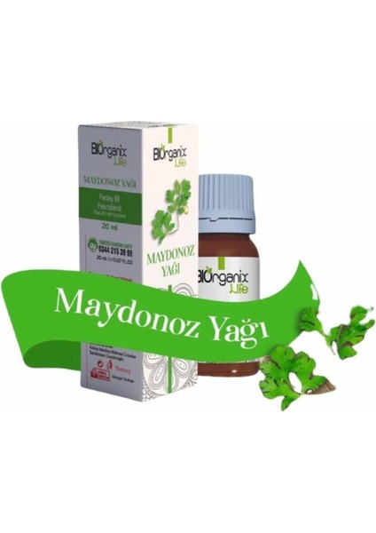 2 Adet Maydanoz Yağı 20 ml Bıo