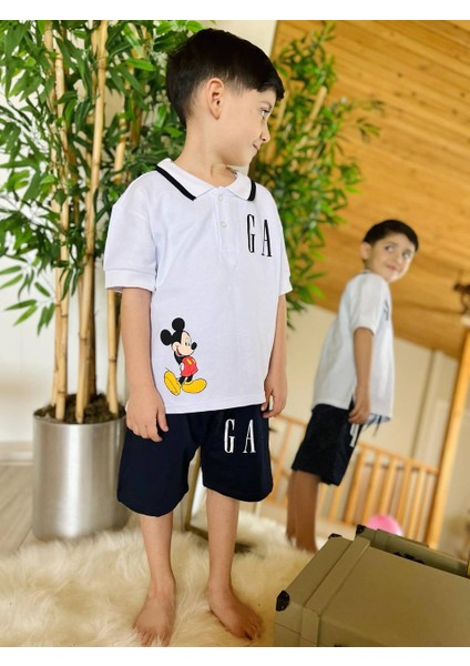 Lolipop Kids Store Erkek Çocuk Polo Yaka Tişört Şort Takım