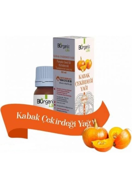 Kabak Çekirdeği Yağı 50 ml Bıo