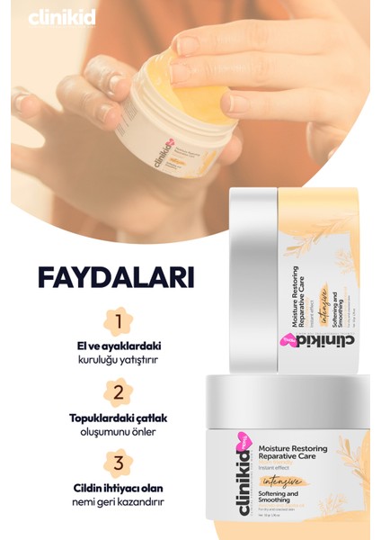 Anneler Için El ve Ayak Bakım Kremi
