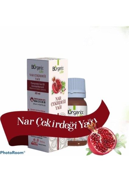 Nar Çekirdeği Yağı 20 ml Pomegranate Oil