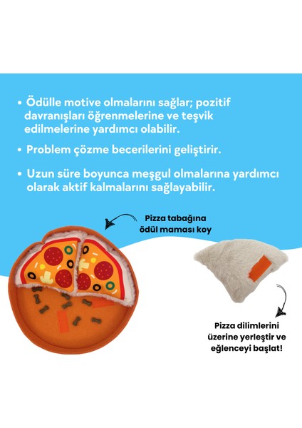 Market Köpek Oyuncak Seti 2 Adet Sesli Peluş Oyuncak Pizza ve Kutu Içecek Köpek Oyuncakları indirimleri