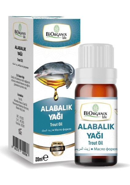 Alabalık Yağı 20 ml