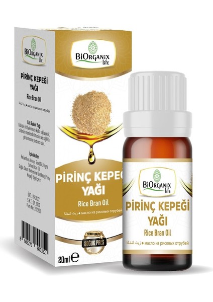 Pirinç Kepeği Yağı 20 ml