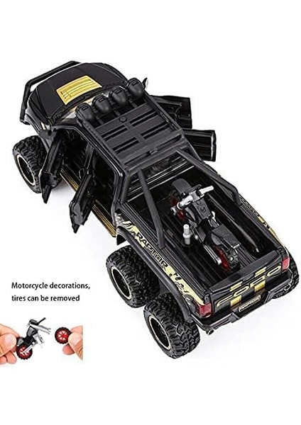 Erkek Çocuk Oyuncak Pikap Kamyonetler F150 Raptor Diecast Metal Model Araba Sesli ve Işıklı 3 Yaş ve Üzeri Çocuklar Için Siyah (Yurt Dışından) fırsatları