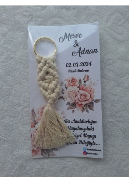 Makrome Anahtarlık (30 Adet)