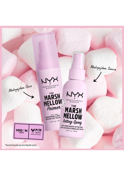 Nyx Professional Makeup Marshmellow Setting Spray - Makyaj Sabitleme Spreyi