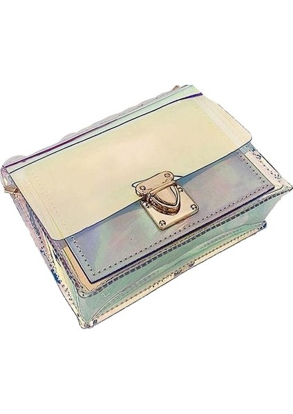Yeni Şeffaf Lazer Çanta Crossbody Omuz Çantası (Yurt Dışından)