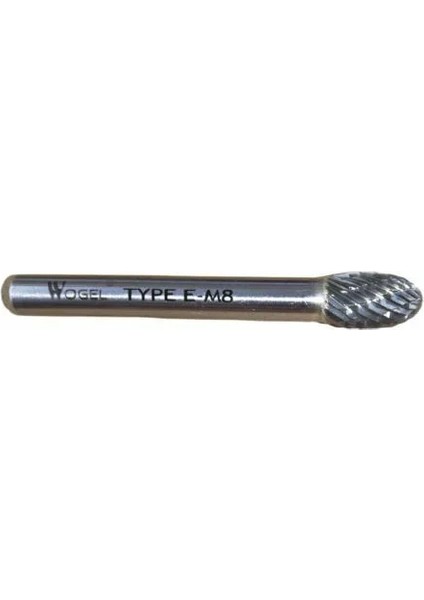 WGLKFE126 Sert Metal Çapak Freze E Tipi 12 mm