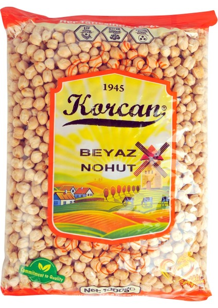 Beyaz Nohut 1 kg 8 mm x 2 Adet