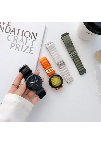 Date 3 Mate Uyumlu Kordon Alpine Loop Bez Kordon 22MM