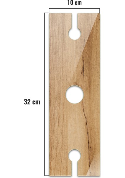 Cam Şarap Şişesi ve Kadeh Tutucu | Bella | 10CM x 32CM fırsatları